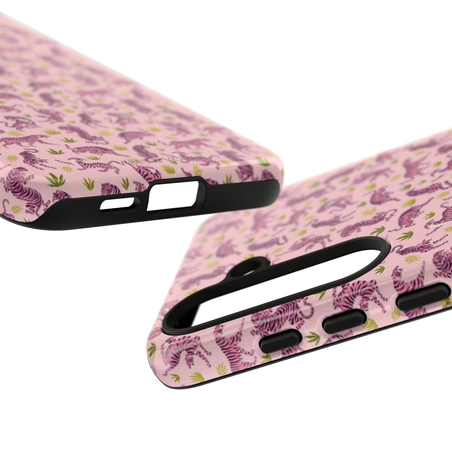 Pink Tiger Pattern Phone Case - Tough Cases