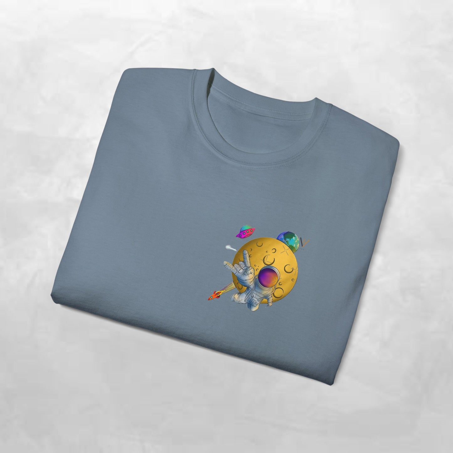 Funny Graphic Tee – "Happy Taco" Design for Food Lovers