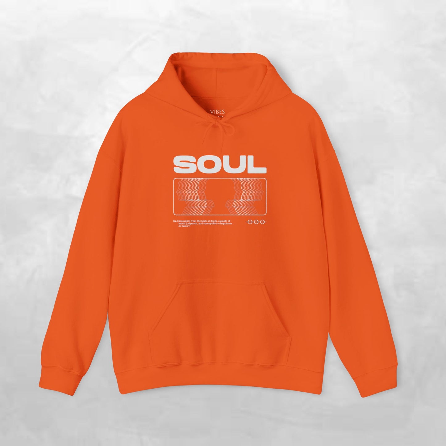 Soul Graphic Hoodie — Retro VHS Silhouette Streetwear