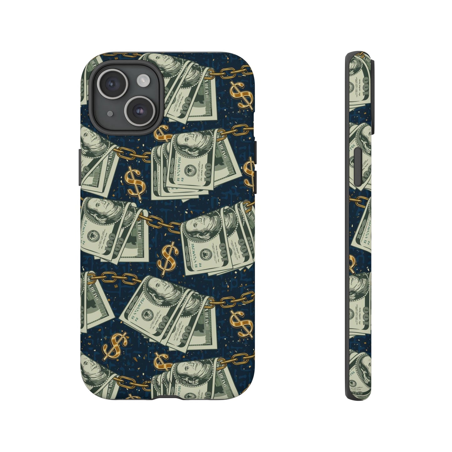 Money Motivation Phone Case, Tough Cases for iPhone, Money Design Phone Accessory, Trendy Tech Gifts, Unique Phone Cover