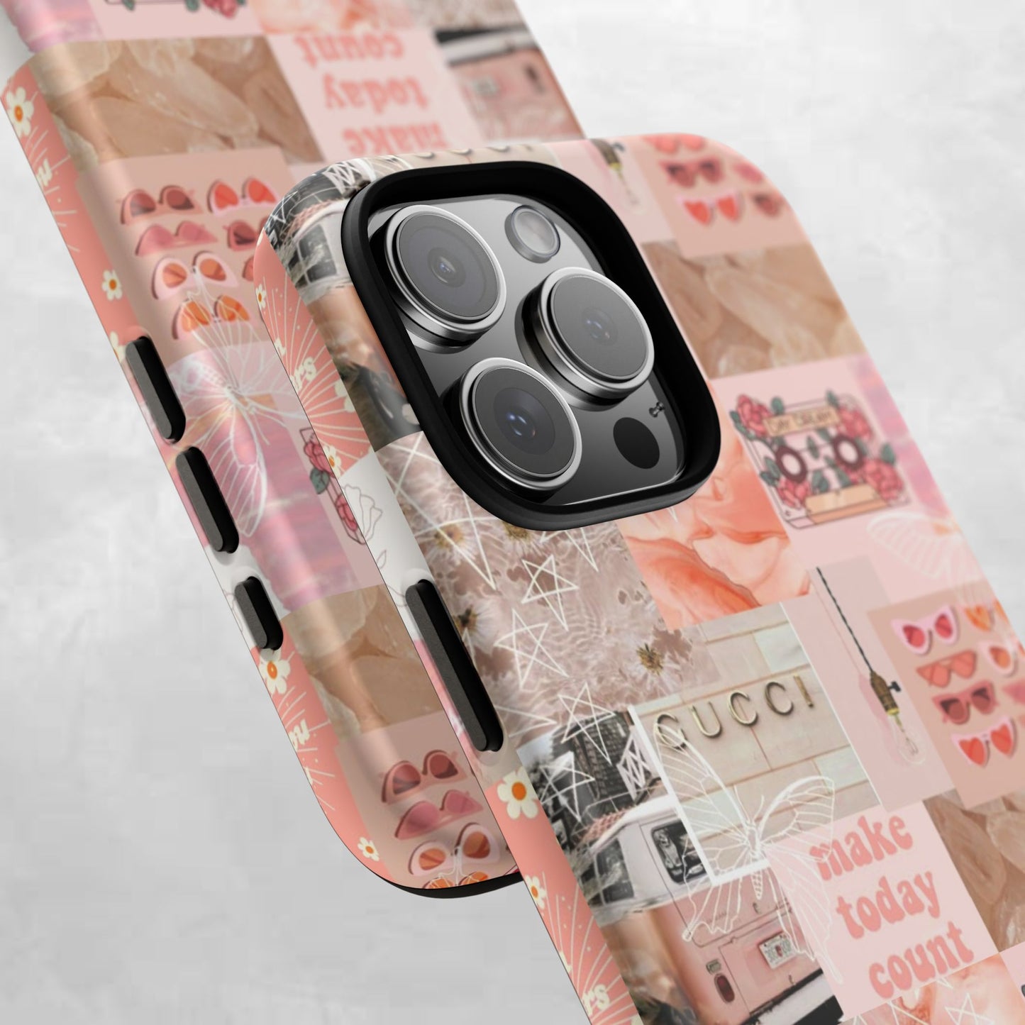 Stylish Phone Case for Trendsetters, Customizable Smartphone Cover, Vibes & Vogue Design, Floral Aesthetic Gift, Unique Tech Accessory