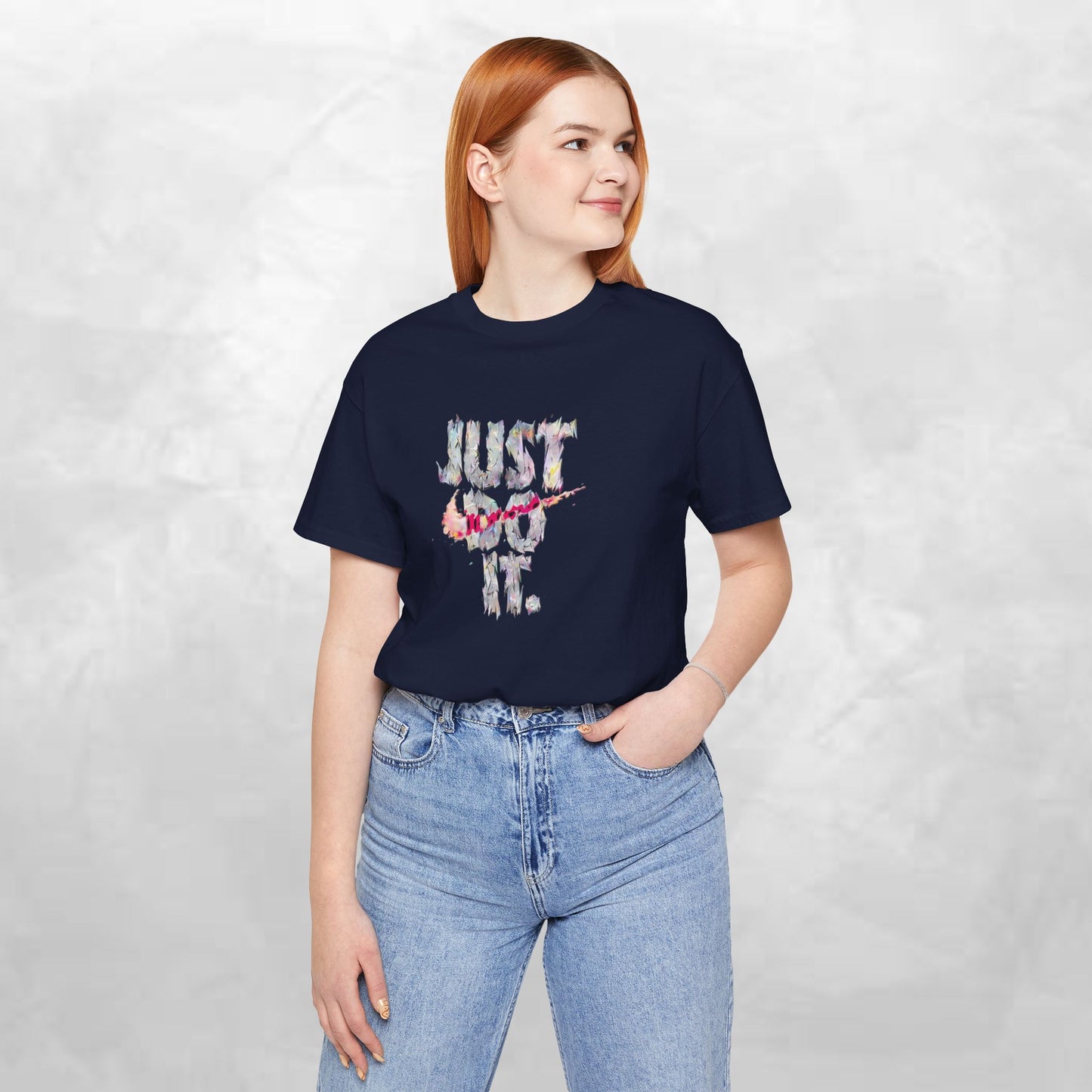 Motivational Graphic Tee - Unisex Jersey Short Sleeve T-Shirt, Just Do It Shirt, Casual Wear, Fitness Apparel, Gift Idea