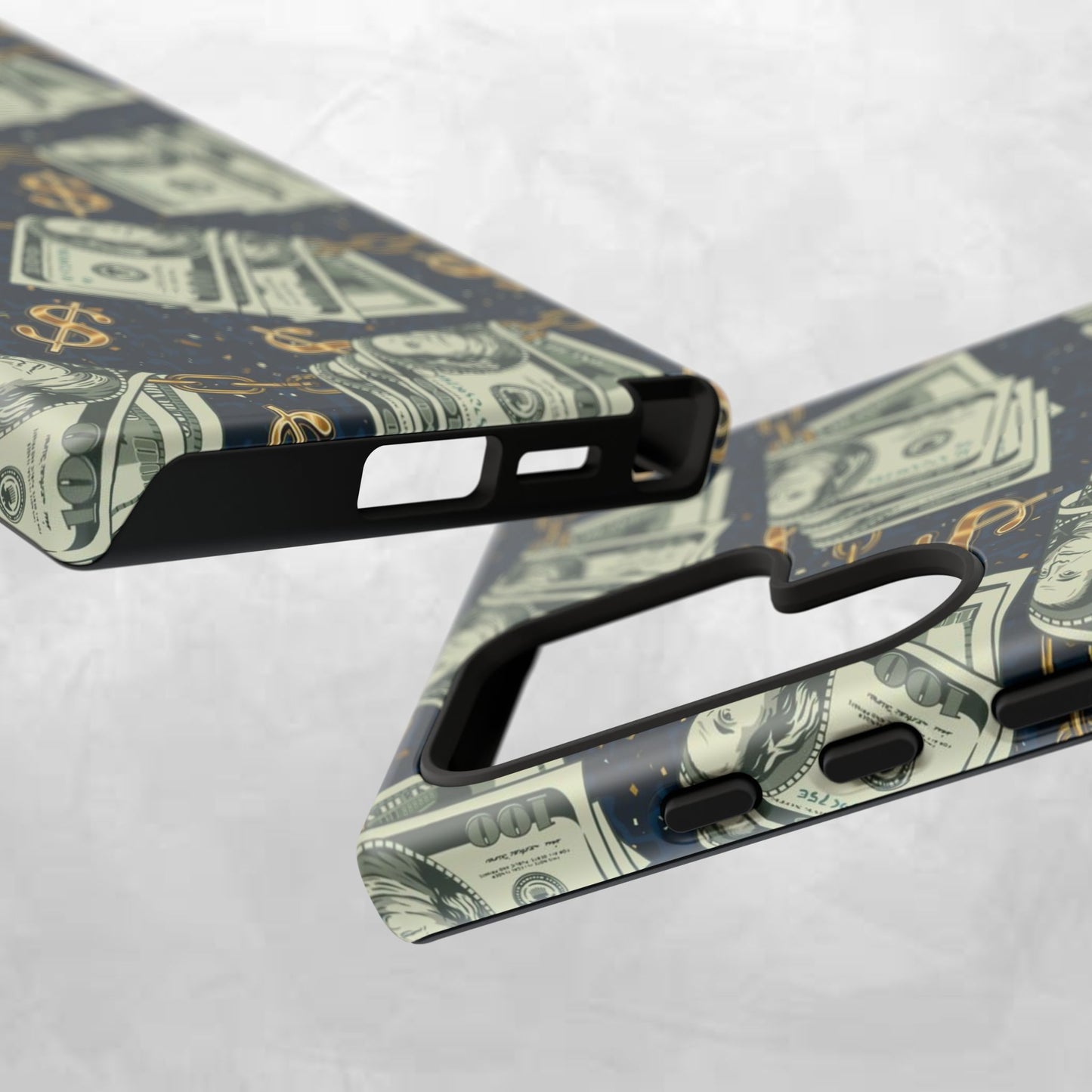 Money Motivation Phone Case, Tough Cases for iPhone, Money Design Phone Accessory, Trendy Tech Gifts, Unique Phone Cover