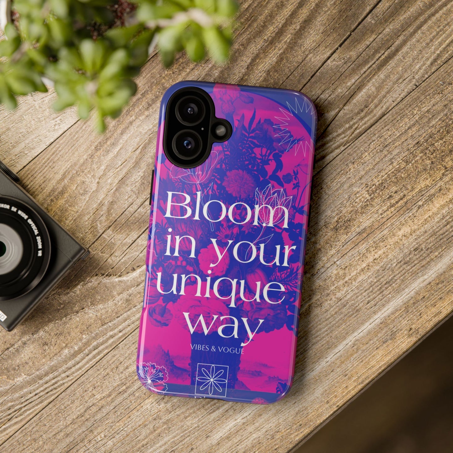 Bloom in Your Unique Way Phone Case - Tough and Stylish Design