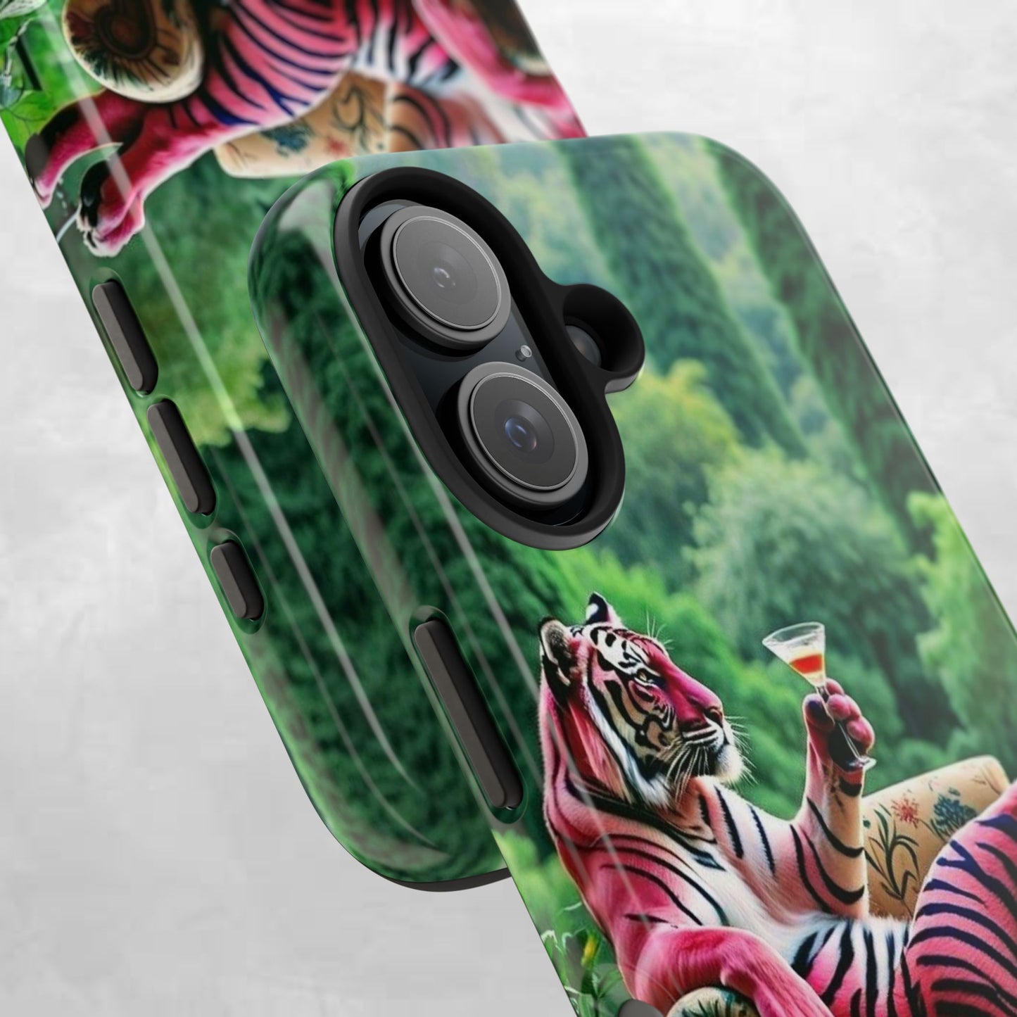 Relaxed Tiger Phone Case | Tough Case for Animal Lovers, Unique Gift for Friends, Stylish Tech Accessories, Fun Phone Cover, Vibrant Design