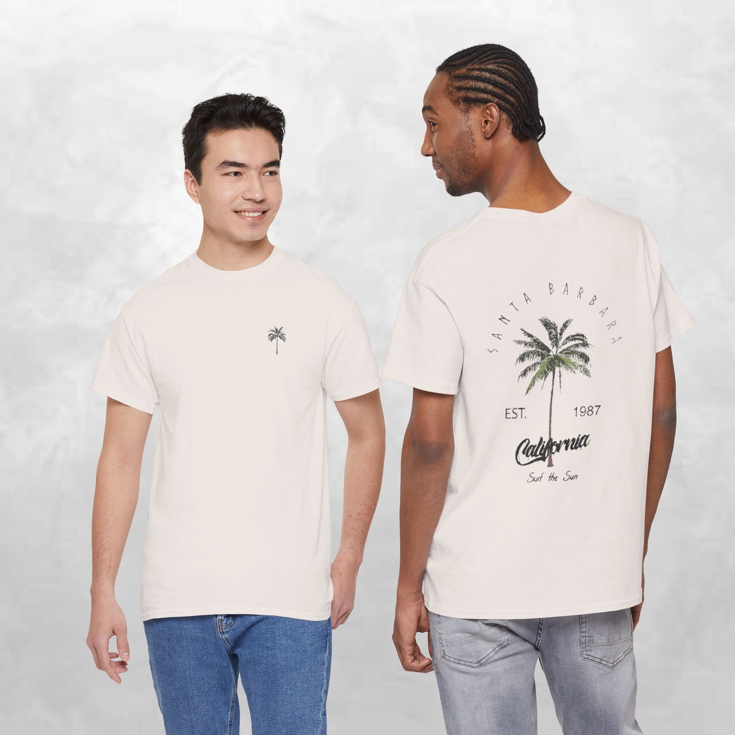 California Palm Tee — Vintage Palm Tree Graphic T-Shirt