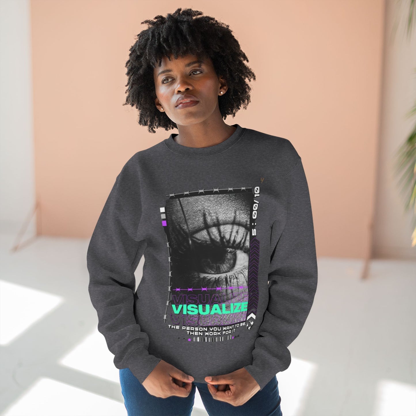 Unisex Crewneck Sweatshirt - "This Is Fine" Cozy Casual Wear