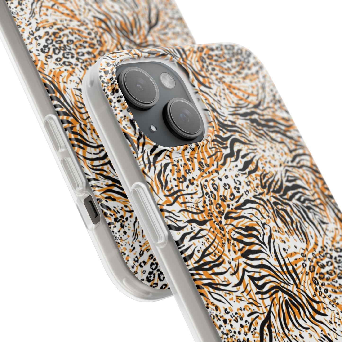 Wild Animal Print Flexi Case for iPhone - Fierce & Trendy Design