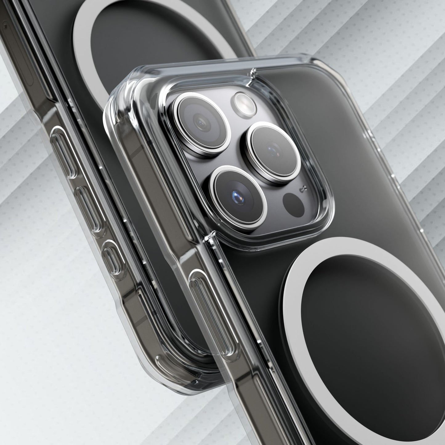 Magnetic Clear Impact Cases - Sleek Protection for Your iPhone with MagSafe Compatibility