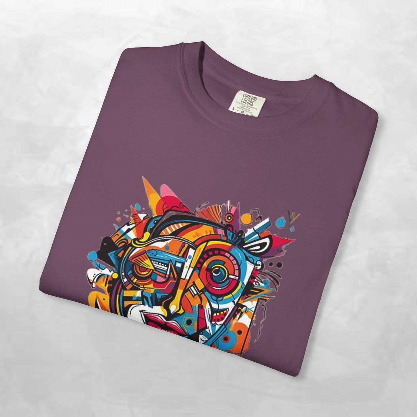 Vibrant Abstract Art Unisex T-Shirt - Casual Wear for Art Lovers