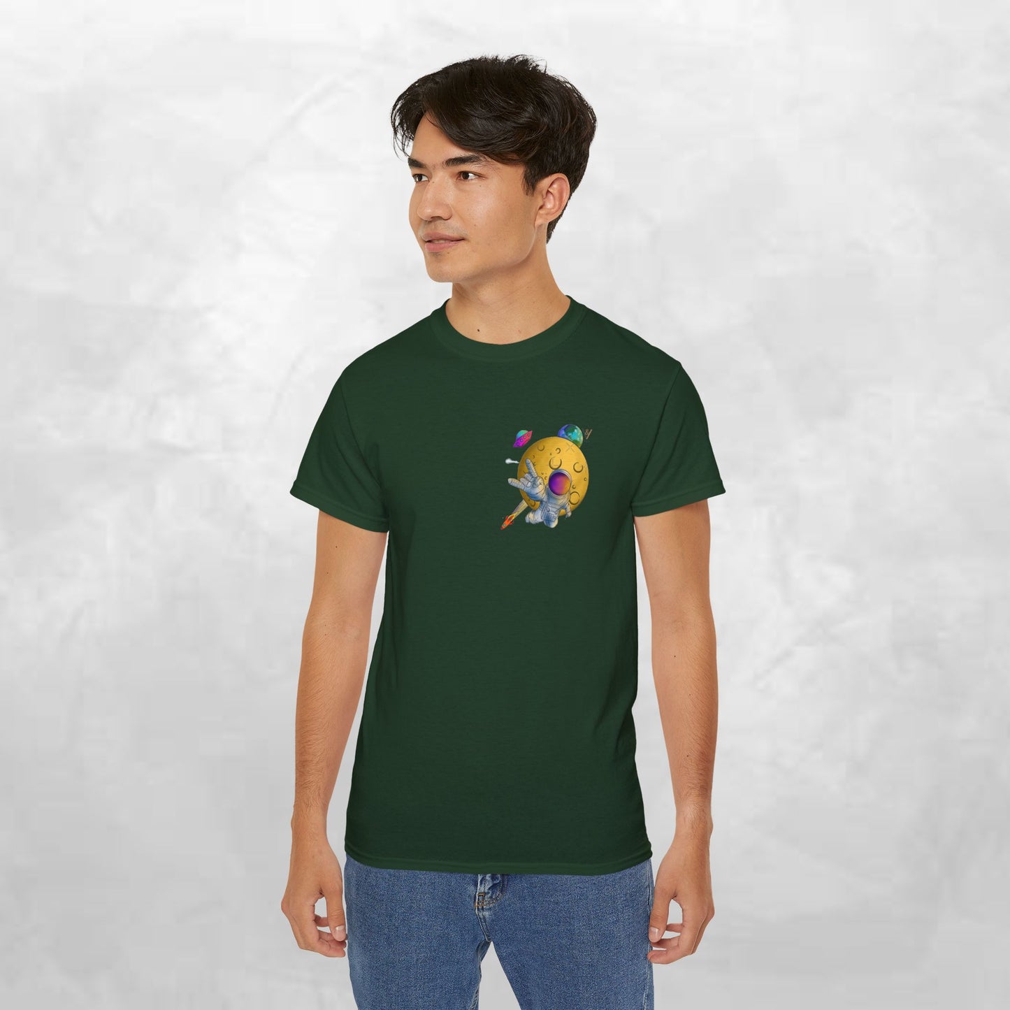 Funny Graphic Tee – "Happy Taco" Design for Food Lovers