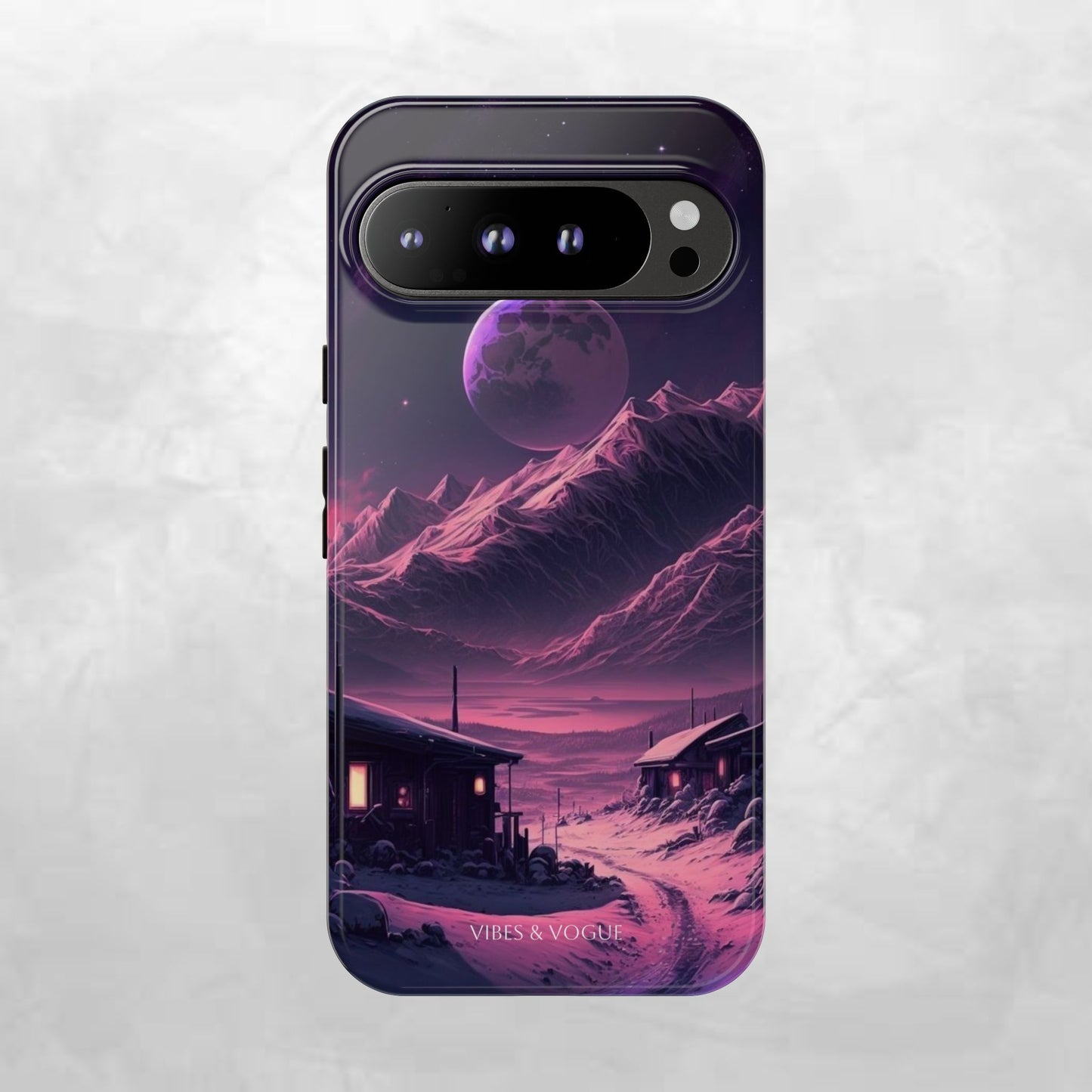 Futuristic Phone Case, Galaxy Aesthetic, Cosmic Art, Stylish Protection, Gifts for Tech Lovers