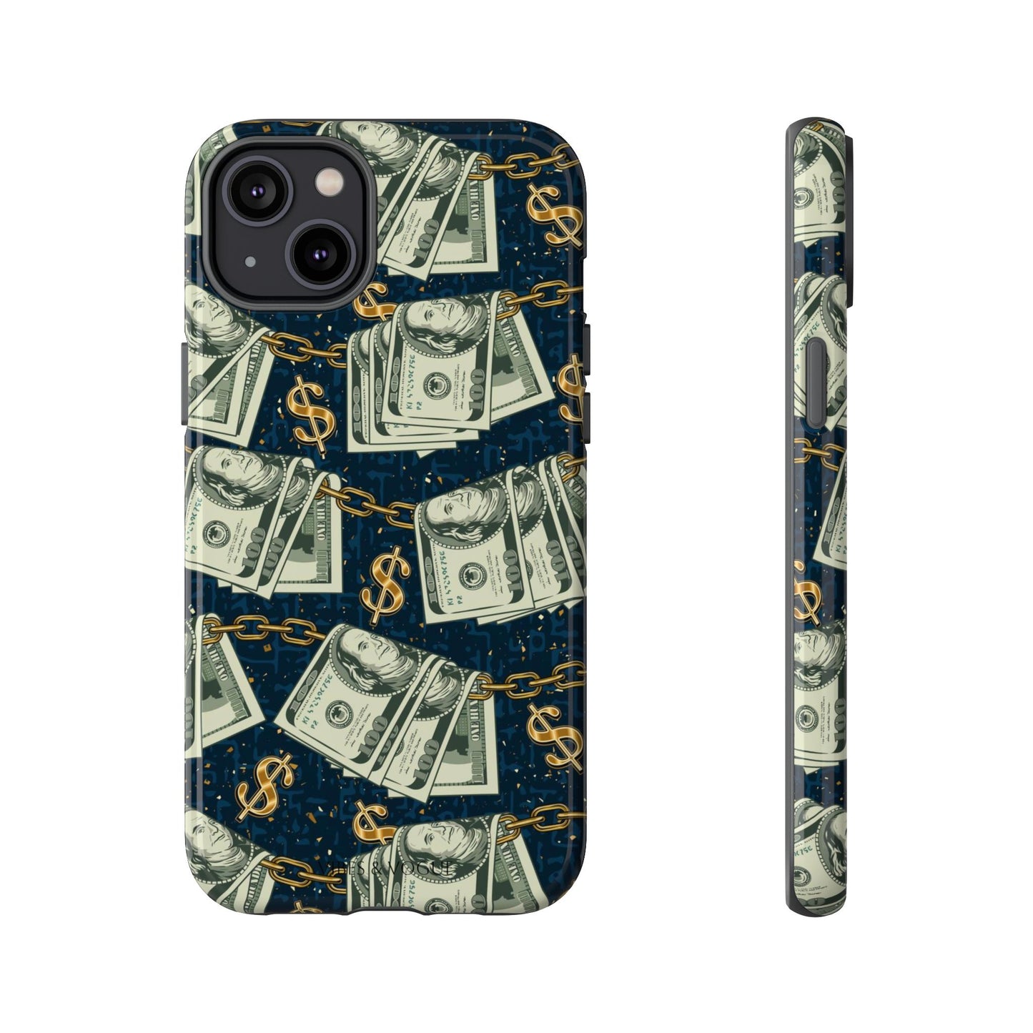 Money Motivation Phone Case, Tough Cases for iPhone, Money Design Phone Accessory, Trendy Tech Gifts, Unique Phone Cover