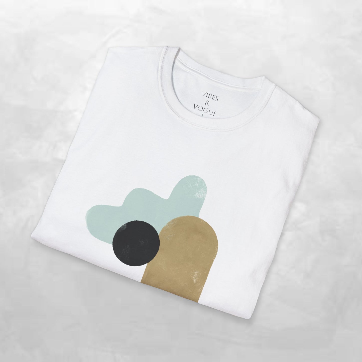 Vibes & Vogue Unisex Softstyle T-Shirt - Trendy Casual Wear for Art Lovers