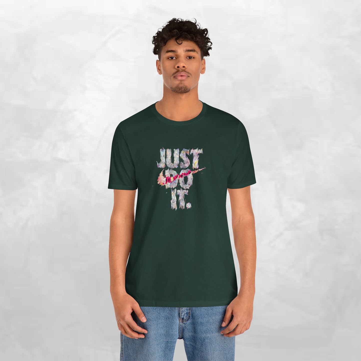 Motivational Graphic Tee - Unisex Jersey Short Sleeve T-Shirt, Just Do It Shirt, Casual Wear, Fitness Apparel, Gift Idea