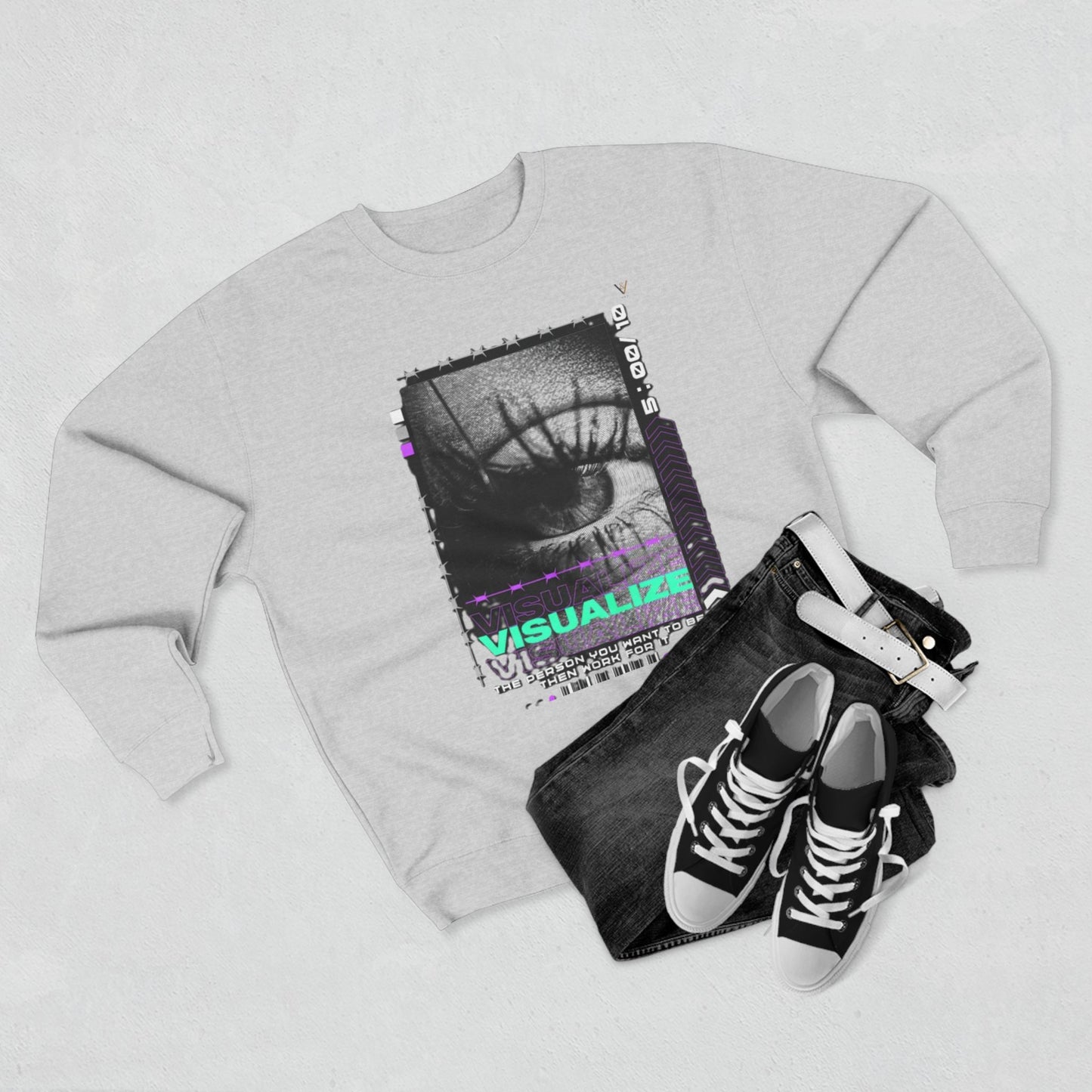 Unisex Crewneck Sweatshirt - "This Is Fine" Cozy Casual Wear