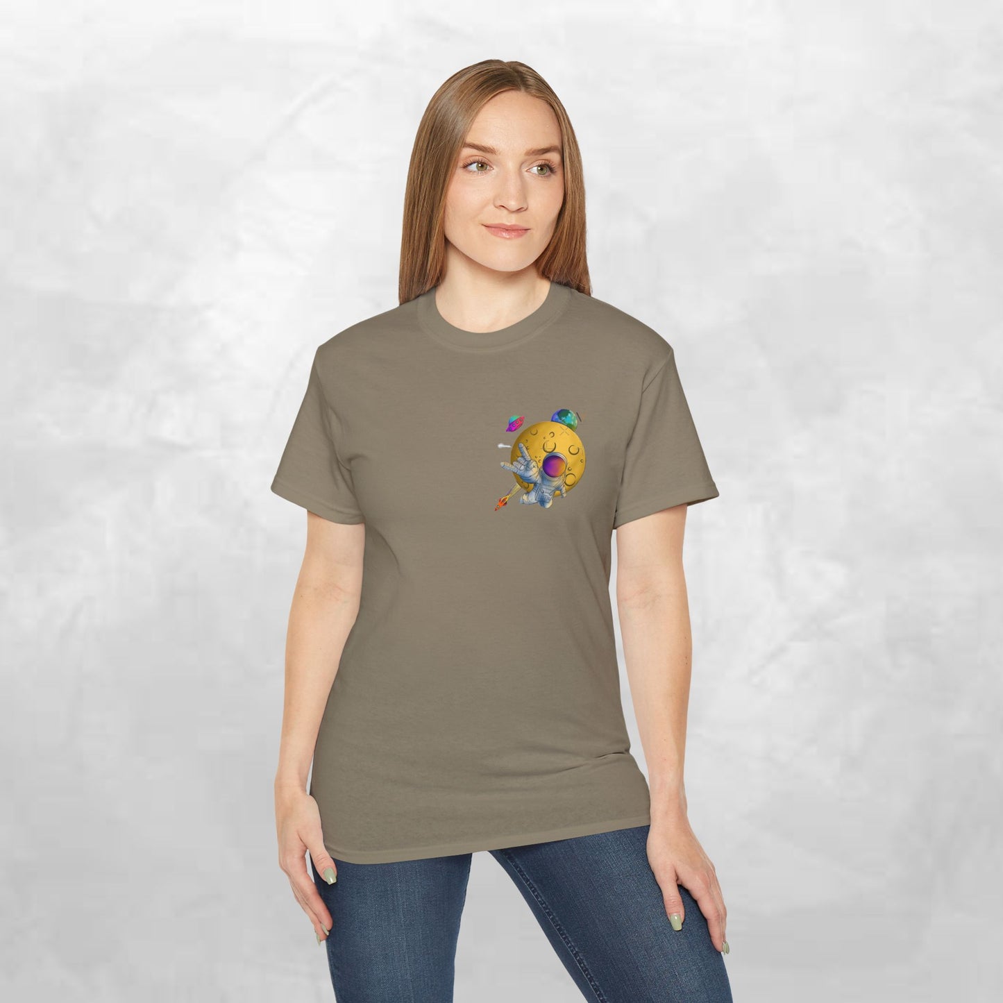 Funny Graphic Tee – "Happy Taco" Design for Food Lovers