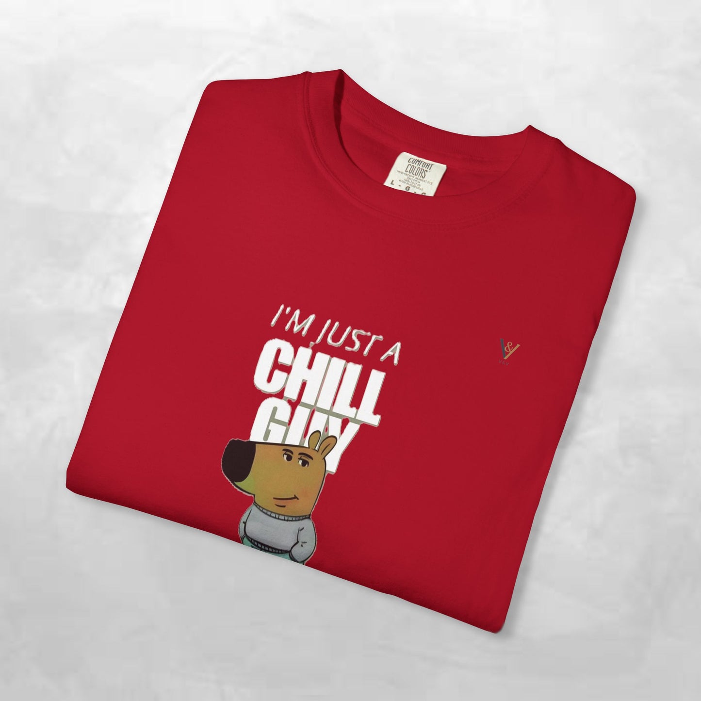 Chill Guy Graphic T-Shirt - Relaxed Unisex Tee for Casual Vibes