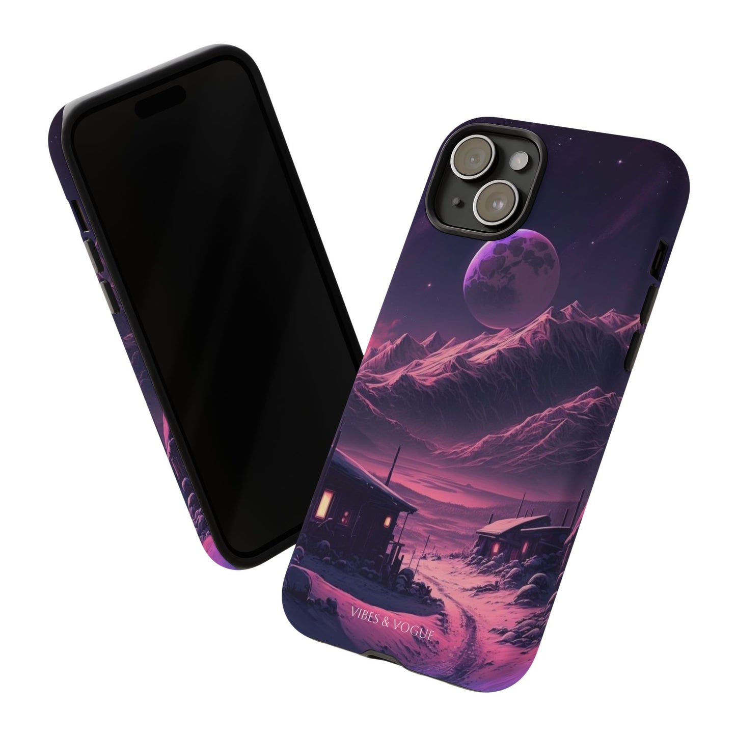 Futuristic Phone Case, Galaxy Aesthetic, Cosmic Art, Stylish Protection, Gifts for Tech Lovers