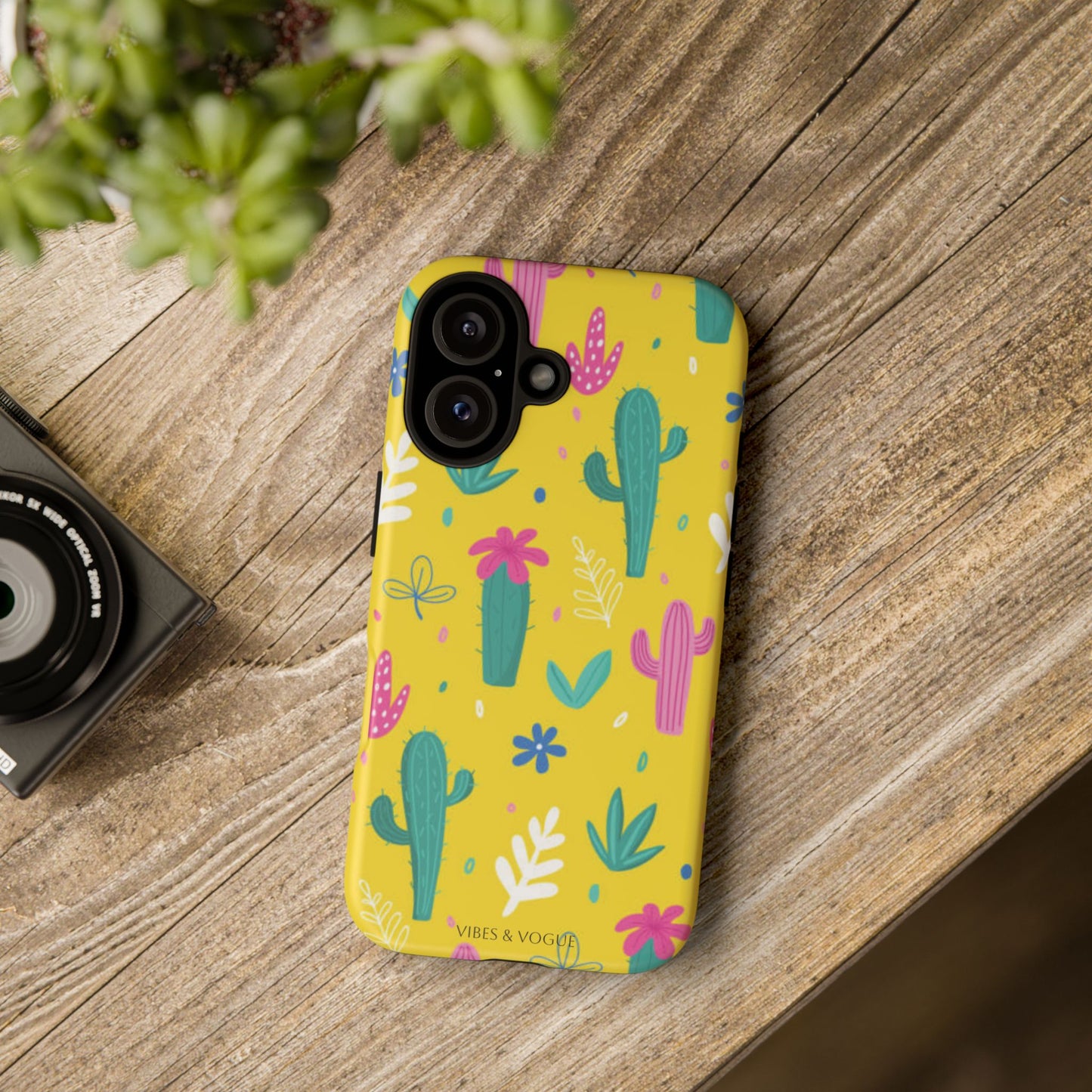 Cactus Phone Case - Tough Cases for Nature Lovers