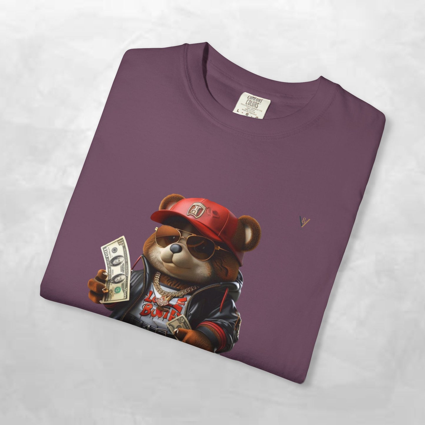 Urban Graffiti Bear T-Shirt, Streetwear Tee, Unisex Graphic Tee, Casual Wear, Gift for Hip-Hop Lovers, Fun and Trendy Fashion