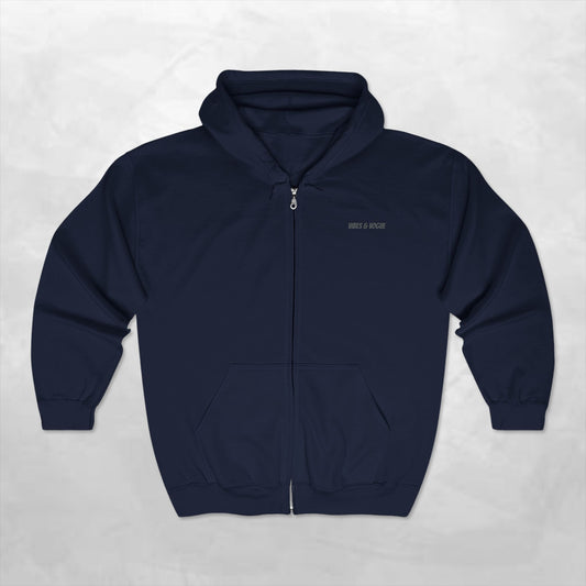Cozy Unisex Zip-Up Sweatshirt | Perfect for Comfy Days, Gifts, Layering, Fall Fashion, Exercise & Weekend Wear