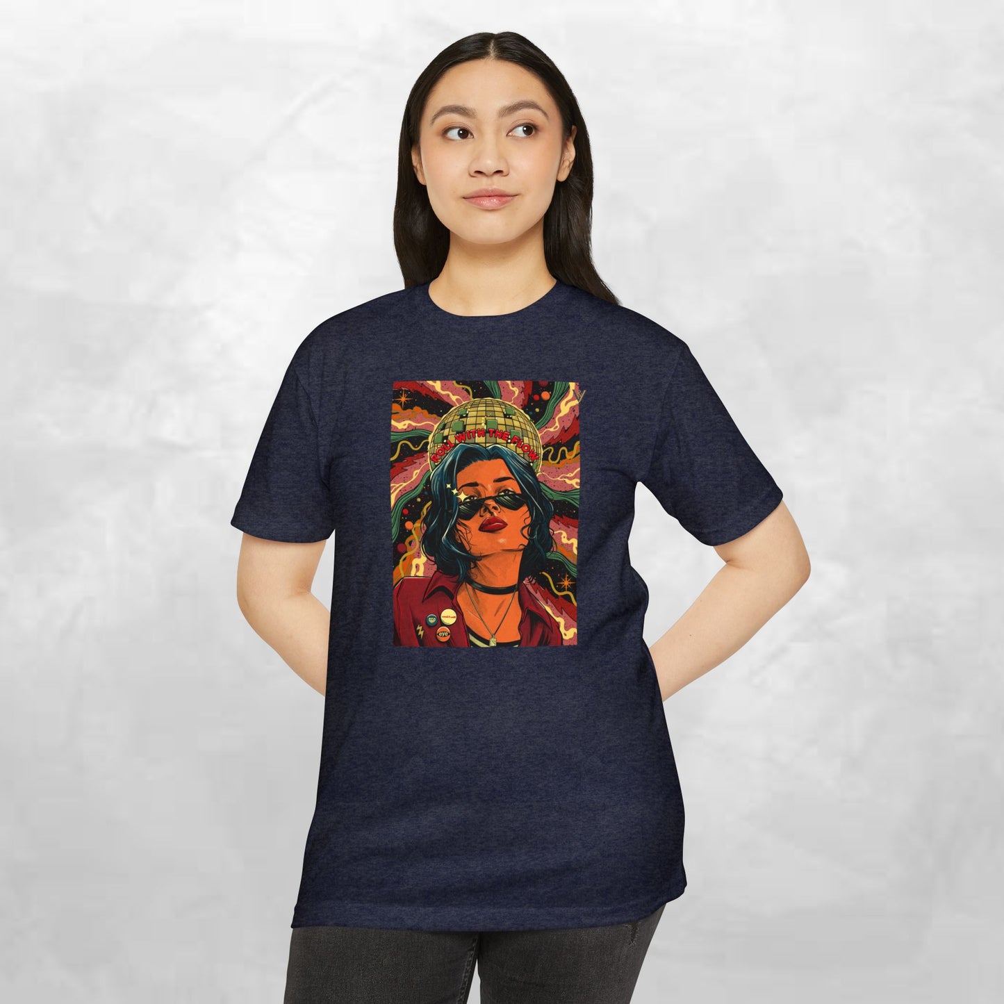 Bohemian Graphic T-Shirt - Vibrant Art Tee for Creative Souls