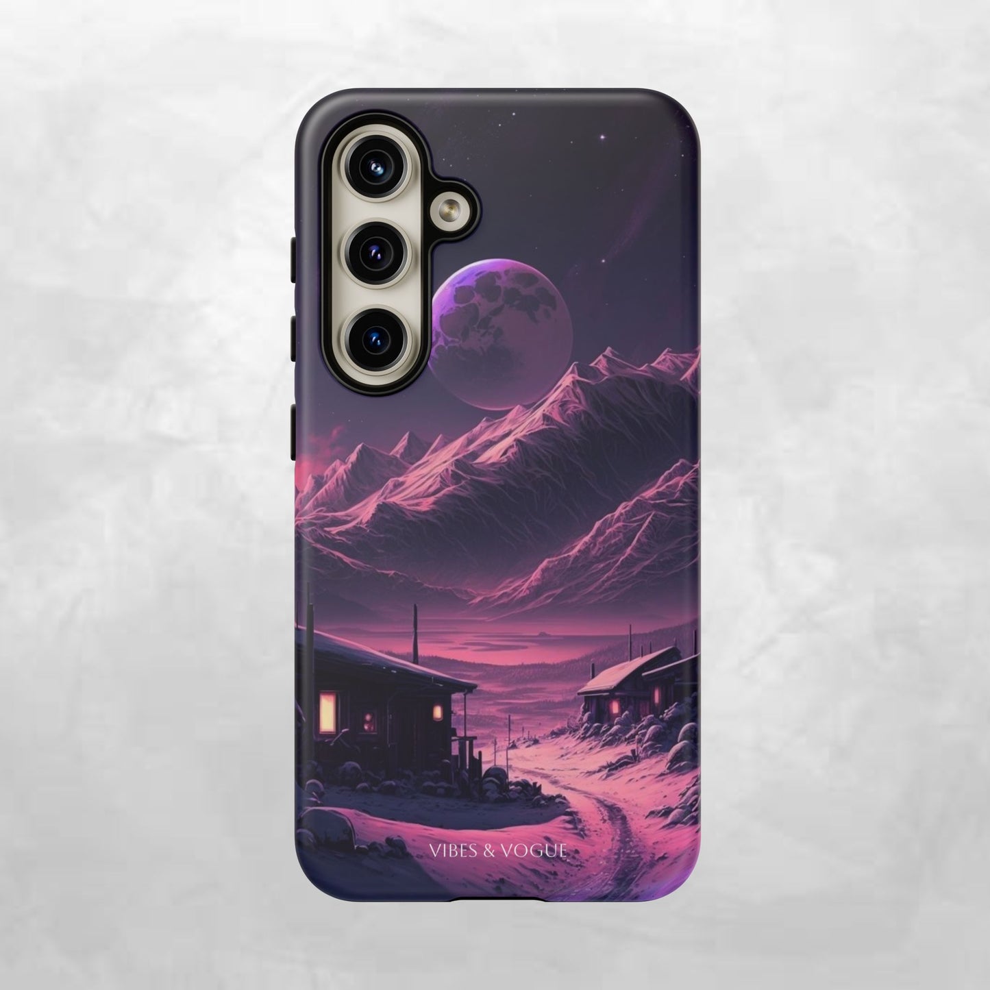 Futuristic Phone Case, Galaxy Aesthetic, Cosmic Art, Stylish Protection, Gifts for Tech Lovers