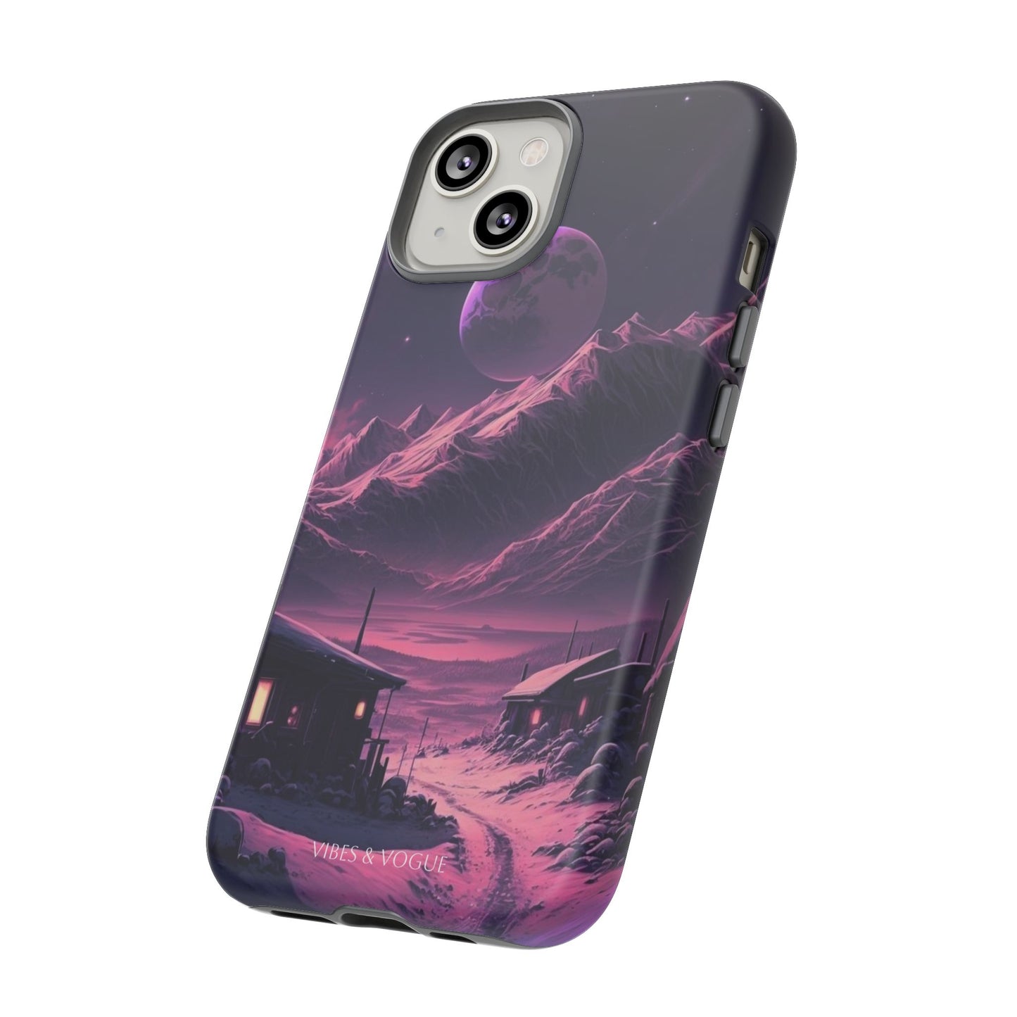 Futuristic Phone Case, Galaxy Aesthetic, Cosmic Art, Stylish Protection, Gifts for Tech Lovers