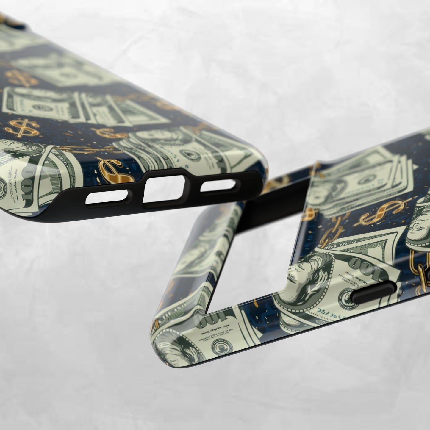 Money Motivation Phone Case, Tough Cases for iPhone, Money Design Phone Accessory, Trendy Tech Gifts, Unique Phone Cover