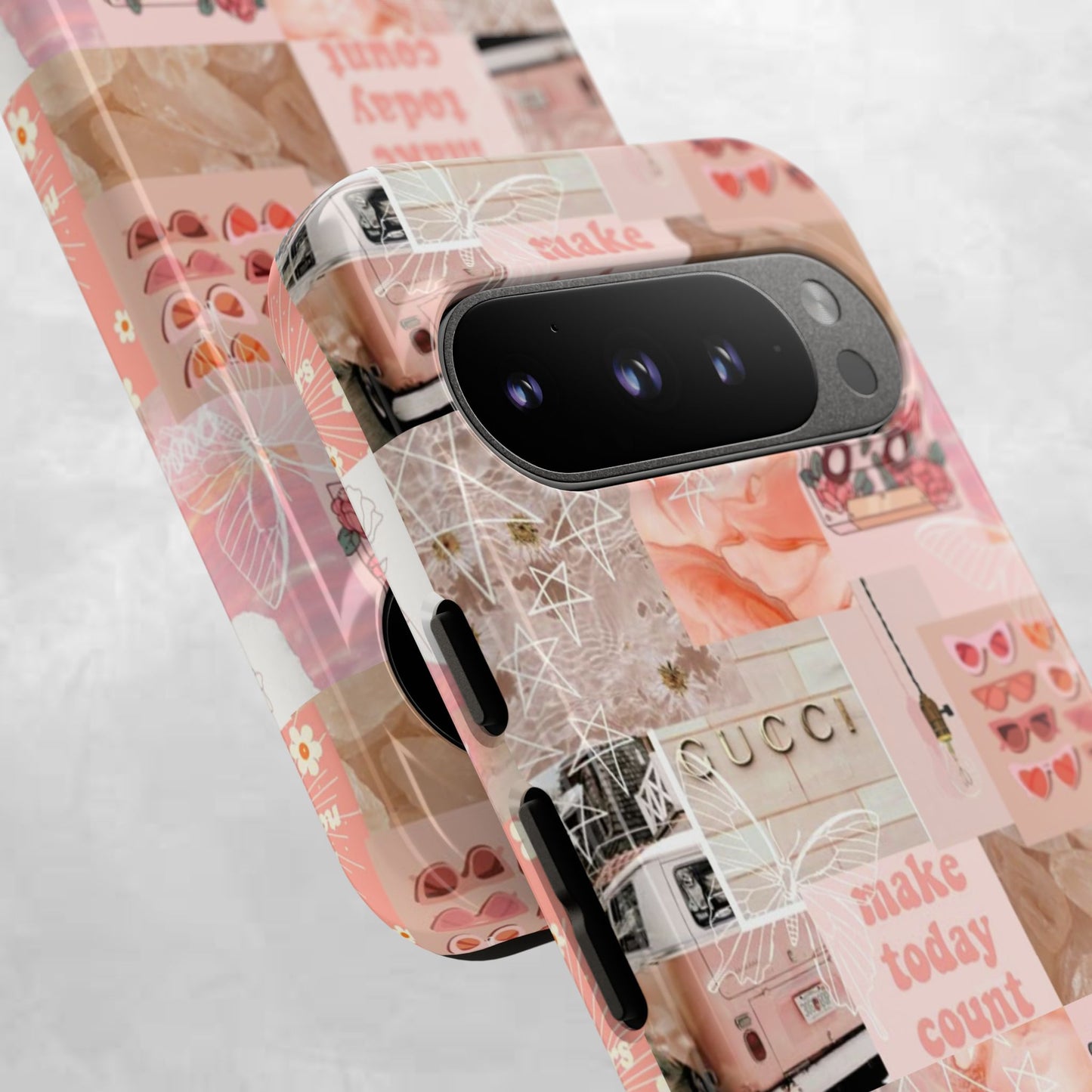 Stylish Phone Case for Trendsetters, Customizable Smartphone Cover, Vibes & Vogue Design, Floral Aesthetic Gift, Unique Tech Accessory