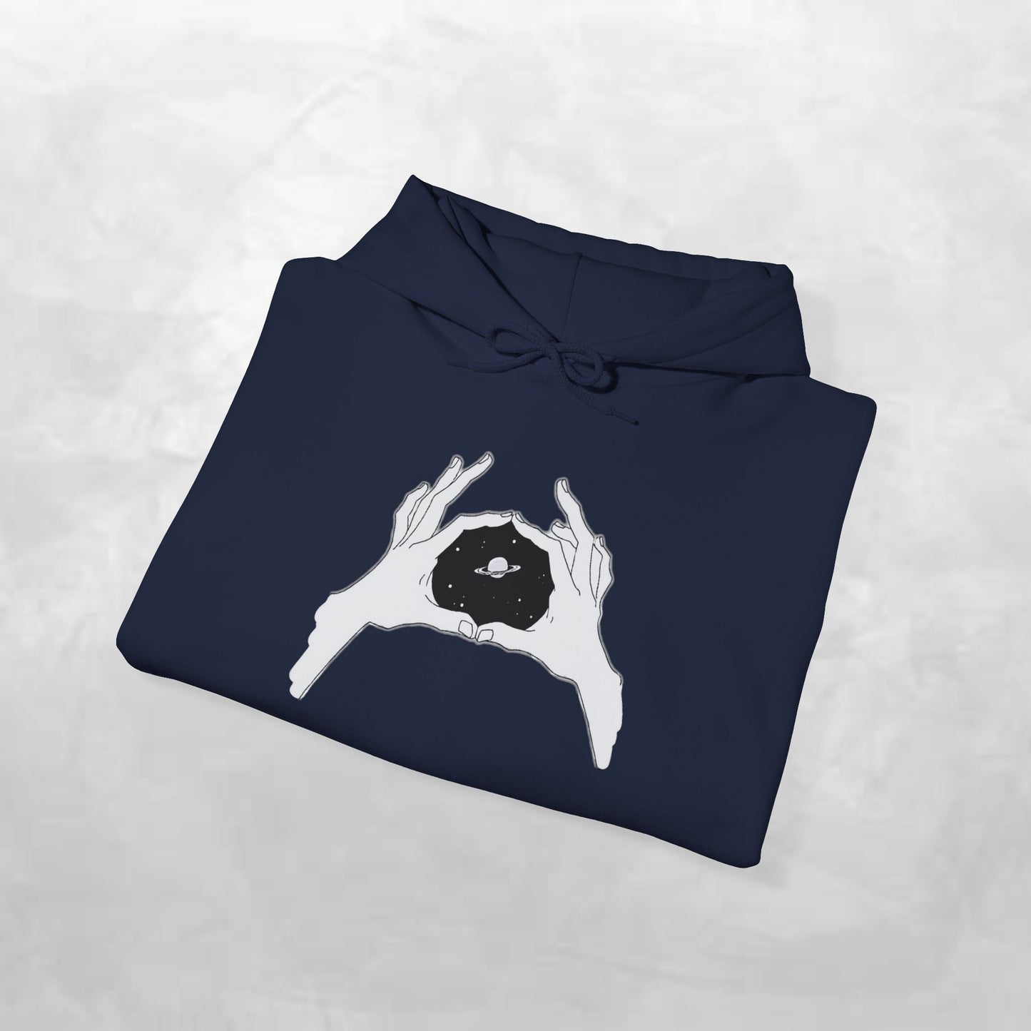 Artistic Hands Unisex Hooded Sweatshirt - Cozy Gift for Art Lovers, Black Hoodie, Unique Graphic Sweatshirt, Stylish Everyday Wear, [...]