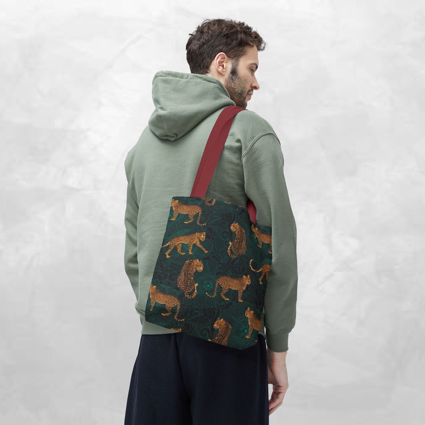 Wildly Stylish Leopard Print Tote Bag, Eco-Friendly, Fashionable, Perfect for Everyday Use, Gift for Animal Lovers, Weekend Bag